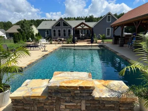 Geometric pool built by Anchor Pools.