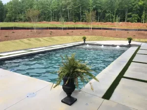 Geometric pool built by Anchor Pools.