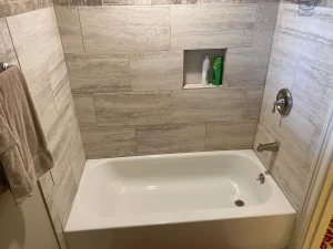 Bathroom remodel.