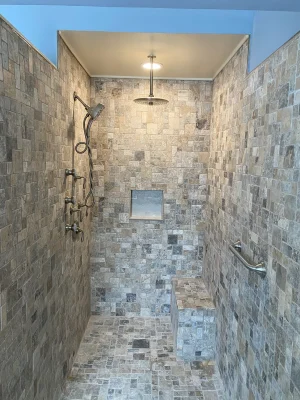 Bathroom remodel.
