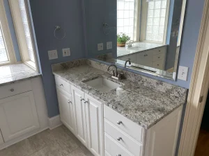Bathroom remodel.