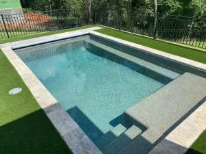 Geometric pool built by Anchor Pools.