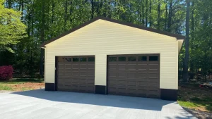 Picture of a metal building.