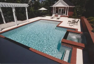 Geometric pool built by Anchor Pools.