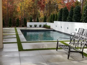 Geometric pool built by Anchor Pools.