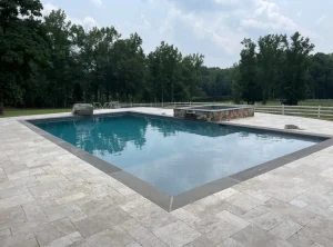 Geometric pool built by Anchor Pools.