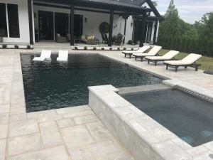 Geometric pool built by Anchor Pools.
