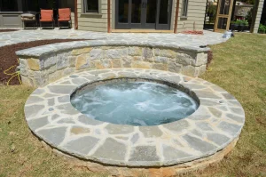 Spa built by Anchor Pools.