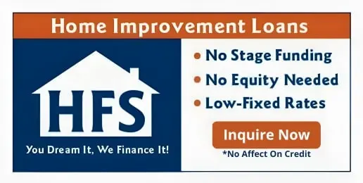 HFS Home Improvement Loans logo.